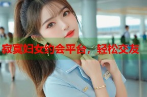 寂寞妇女约会平台，轻松交友