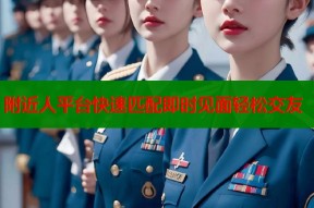 附近人平台快速匹配即时见面轻松交友