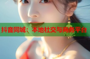 抖音同城：本地社交与商务平台