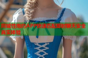 同城性炮约APP快速匹配即时聊天安全真实体验