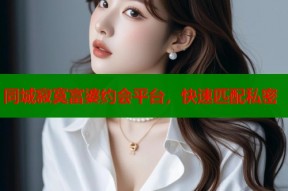 同城寂寞富婆约会平台，快速匹配私密