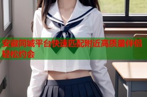 安徽同城平台快速匹配附近高质量伴侣轻松约会
