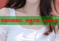 苍南同城炮约：快速匹配，安全约会