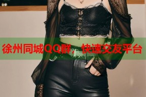 徐州同城QQ群，快速交友平台
