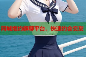 同城炮约群聊平台，快速约会交友