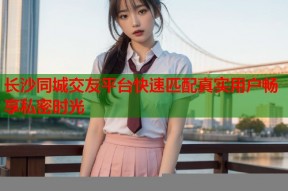 长沙同城交友平台快速匹配真实用户畅享私密时光
