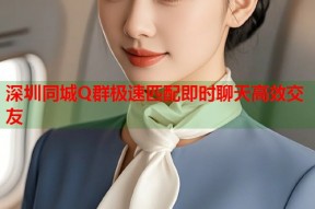 深圳同城Q群极速匹配即时聊天高效交友