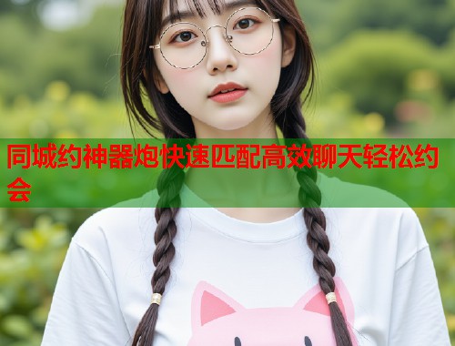 同城约神器炮快速匹配高效聊天轻松约会  第1张