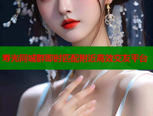 寿光同城群即时匹配附近高效交友平台  第2张