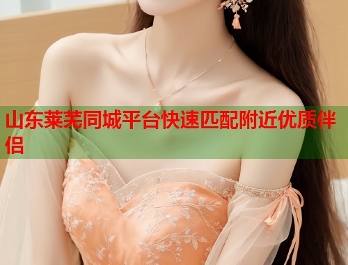 山东莱芜同城平台快速匹配附近优质伴侣  第1张